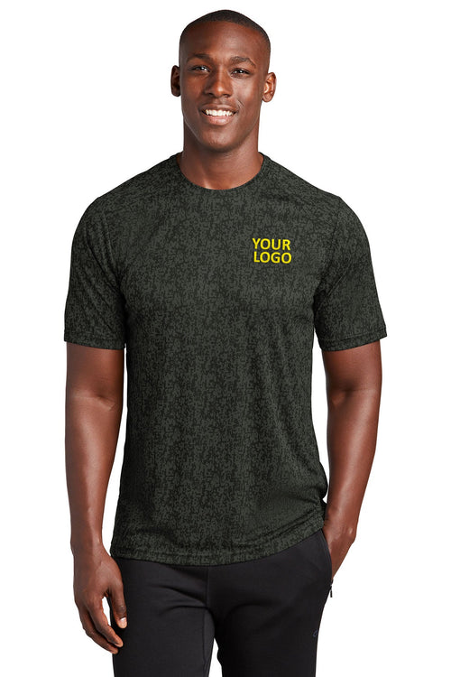 Sport-Tek Long Sleeve Customized Digi Camo Tee's, TRUE Royal