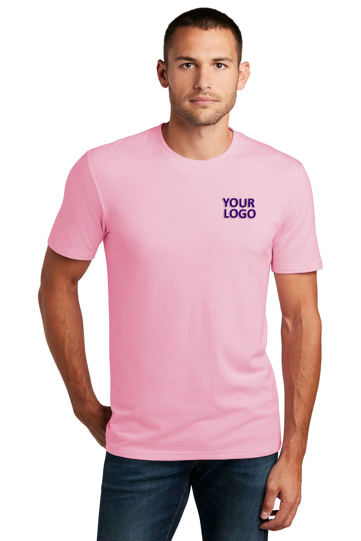 district flex tee dt7500 lilac
