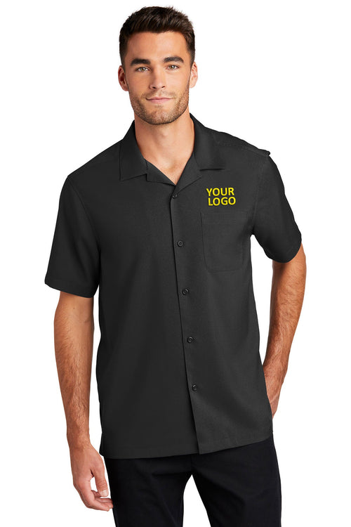 Port Authority Ladies Long Sleeve Performance Custom Staff Shirts, White