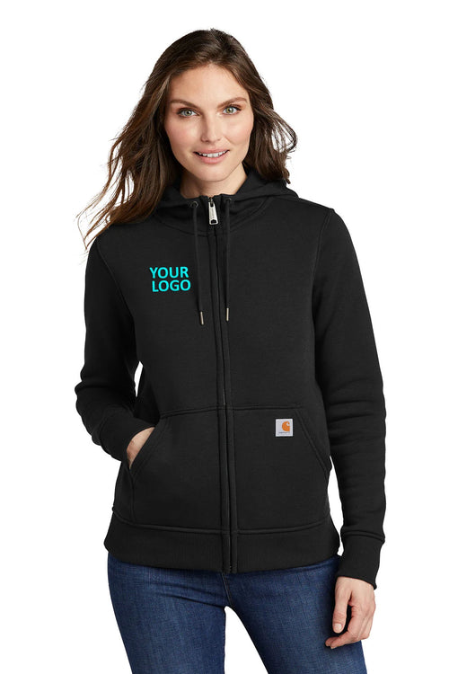 Carhartt Mock Neck Sweatshirt, Black [New England Construction]