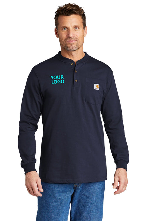 Carhartt Tall Workwear Custom Pockets T-Shirts, Dark Brown