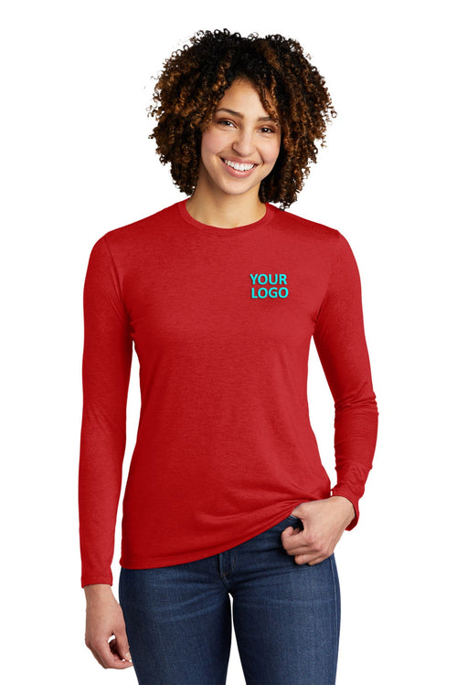 Allmade Unisex Tri-Blend Long Sleeve Tee, Rise Up Red [Sherpa LLC]