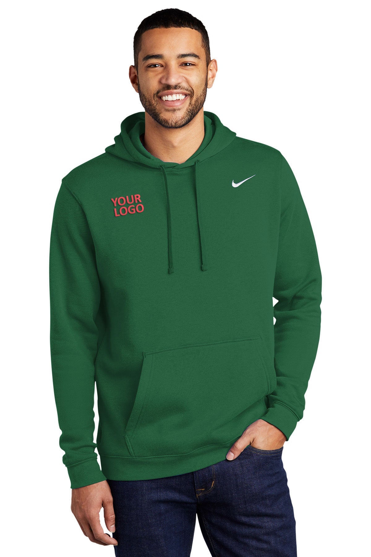 nike dark green cj1611 custom design sweatshirts