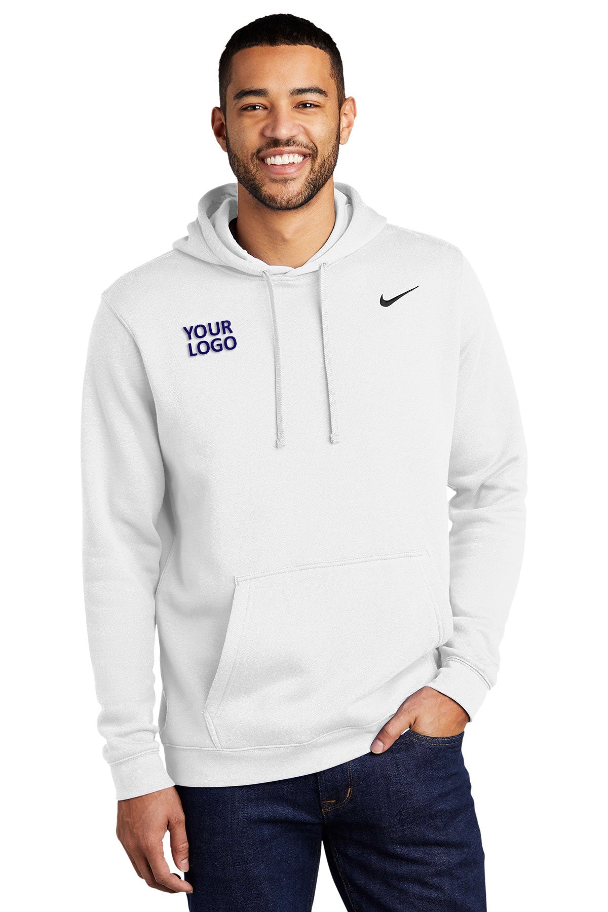 nike white cj1611 custom design sweatshirts