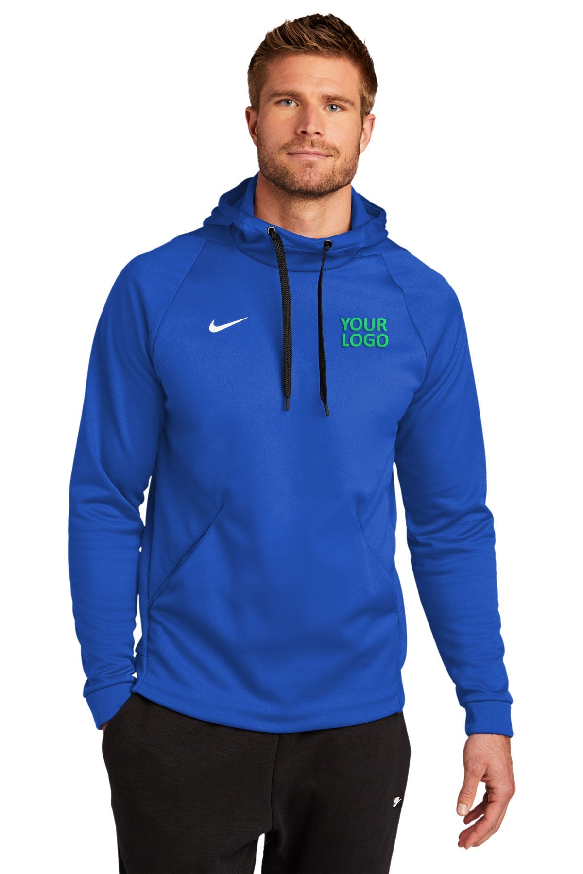 Nike Team Royal CN9473 sweatshirts with logos