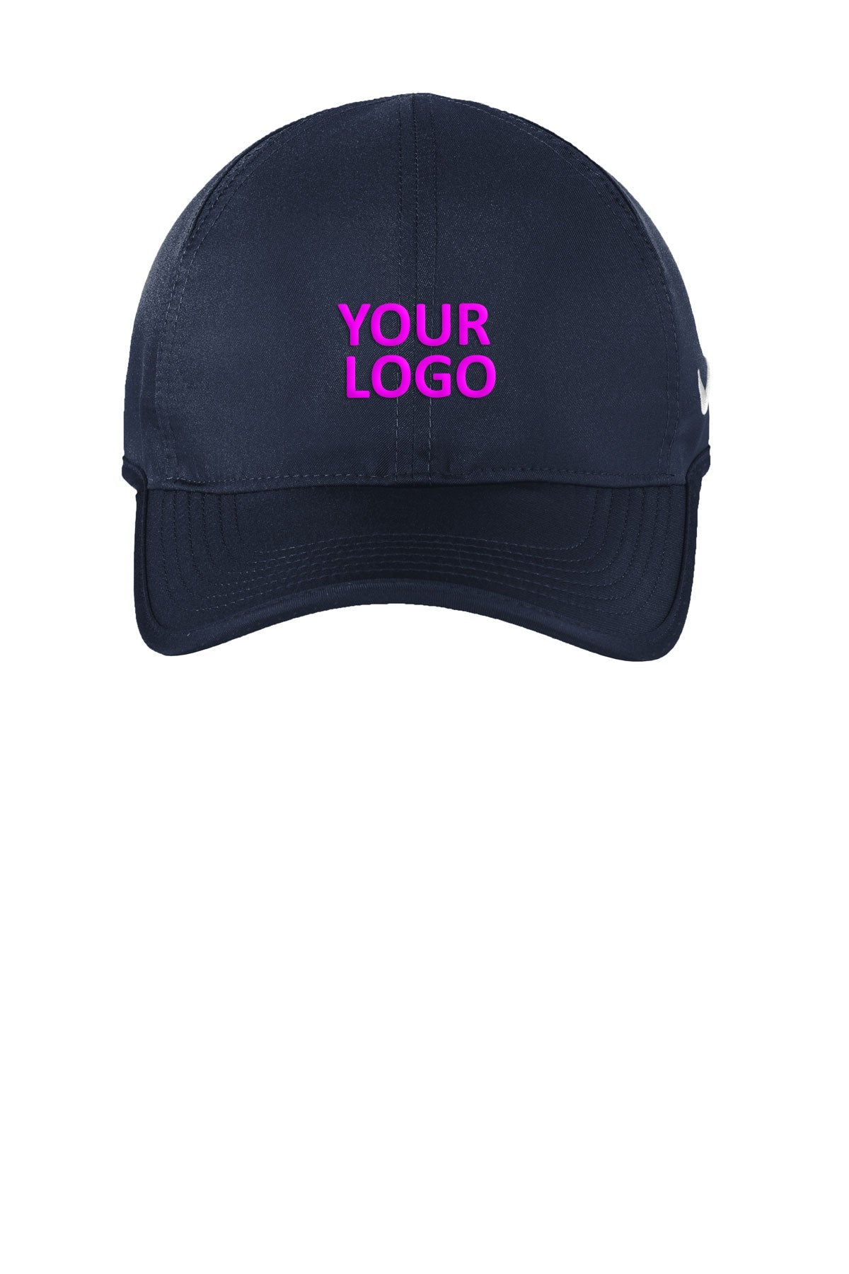 Nike Featherlight Custom Caps, College Navy