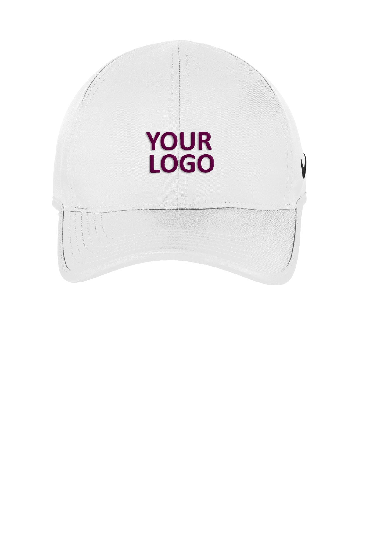 Nike Featherlight Custom Caps, White
