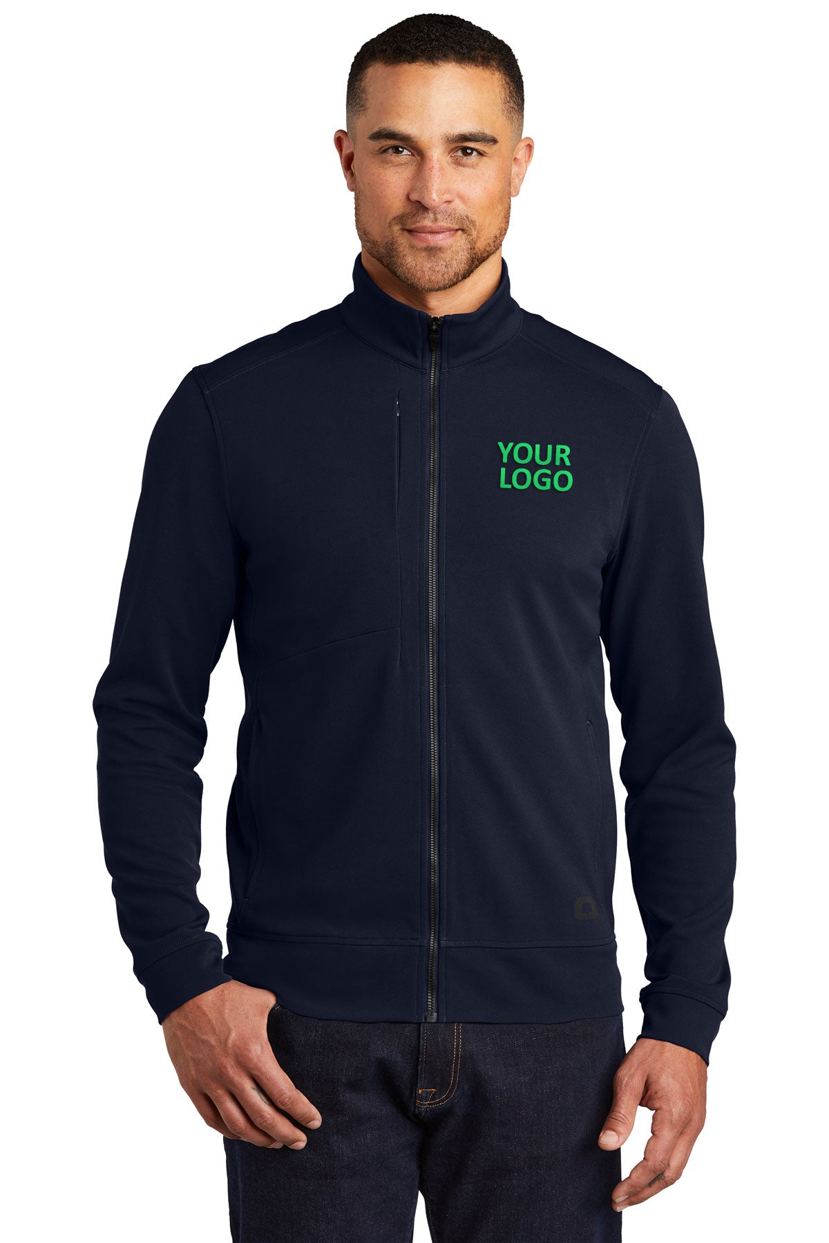 OGIO River Blue Nvy OG820 company sweatshirts embroidered