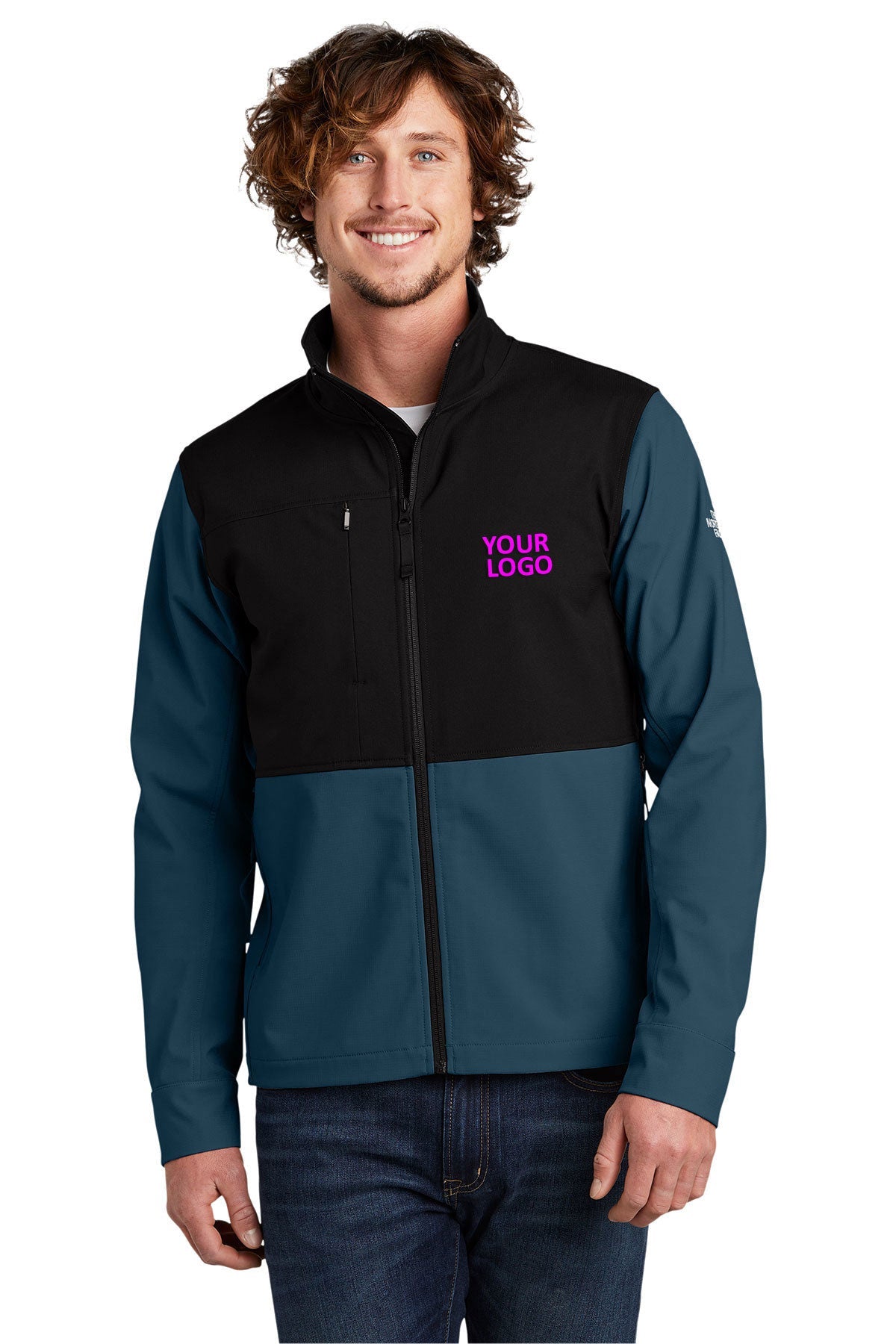 The North Face Blue Wing NF0A552Z company jackets with logo