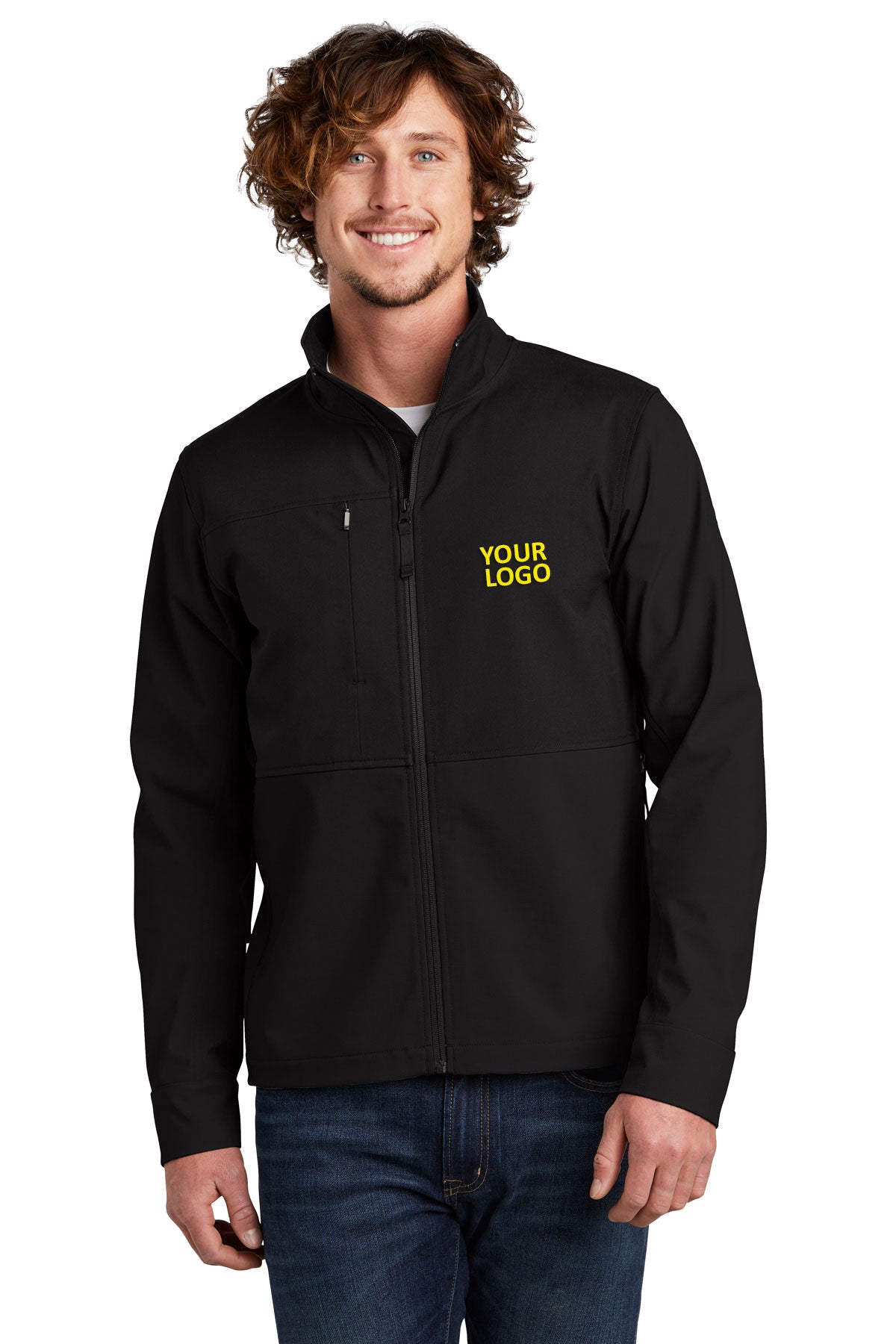 The North Face TNF Black NF0A552Z jackets with company logo