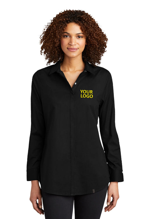 OGIO Commuter Branded Woven Shirts, Blacktop