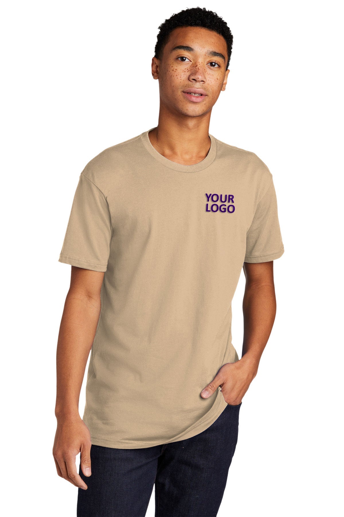 Next Level Unisex Cotton Custom Tee's, Cream [Better World Books]