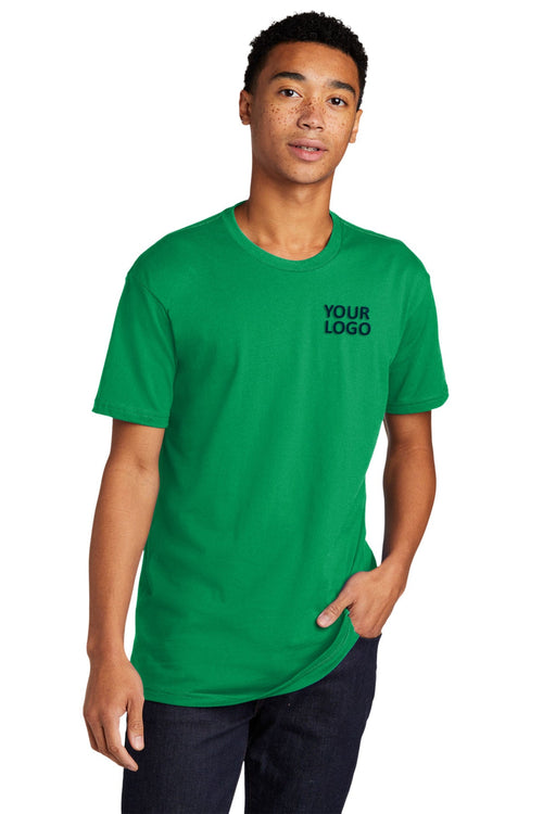 Next Level Women's Cotton Boyfriend Custom Tee's, Kelly Green