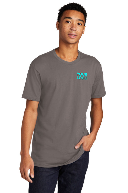 Next Level Women's Cotton Boyfriend Custom Tee's, Warm Grey