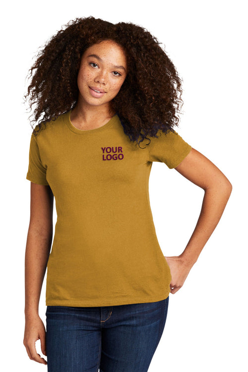 Next Level Unisex Cotton Custom Tee's, Antique Gold