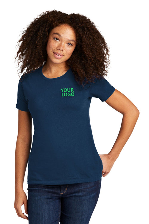 Next Level Cotton Long Sleeve Customized Tee's, Cool Blue