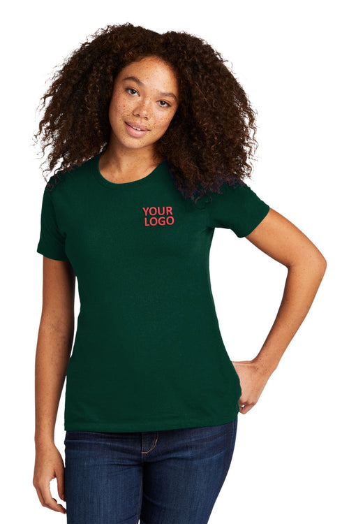 Next Level Unisex Cotton Custom Tee's, Forest Green