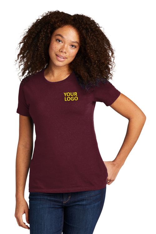 Next Level Unisex Cotton Custom Tee's, Maroon