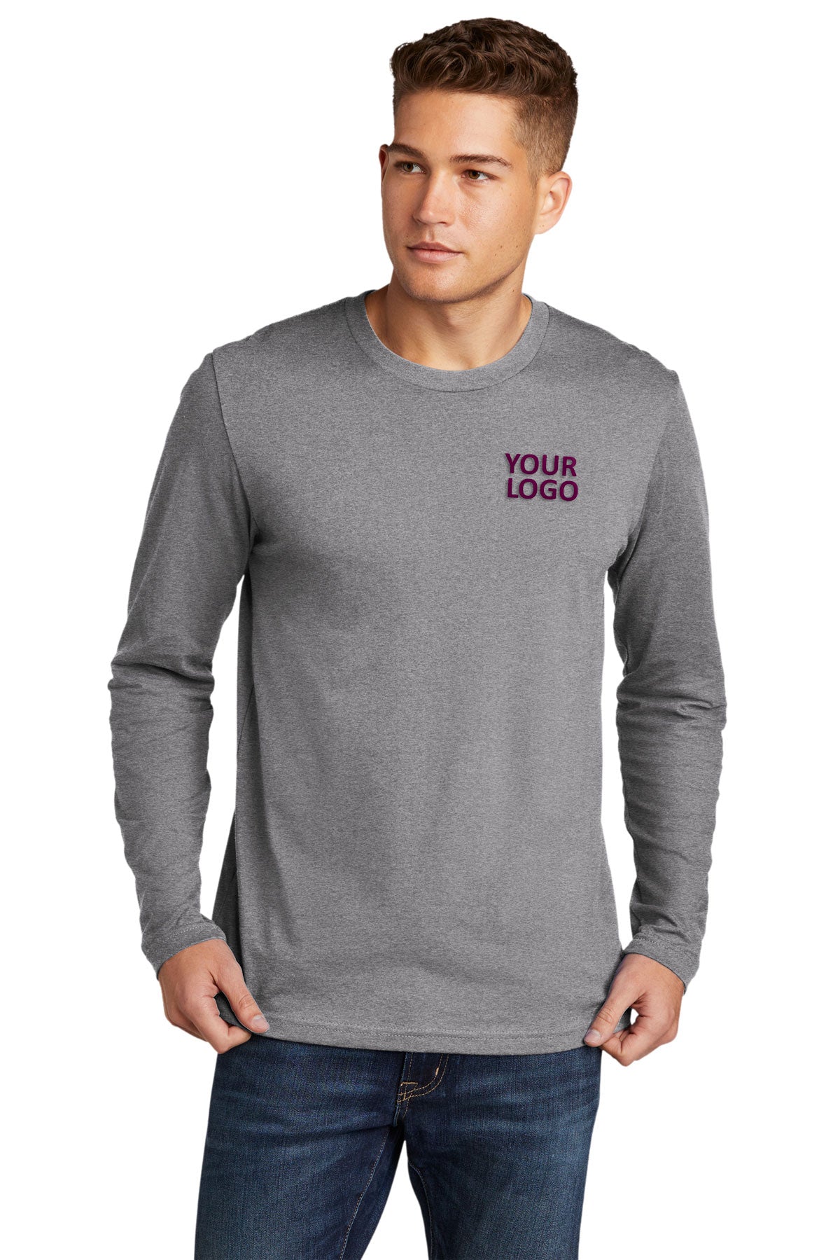  Next Level Heather Gray NL3601