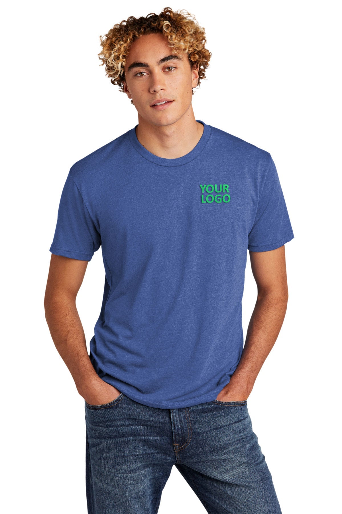 Next Level Men's Triblend Crew NL6010 VINTAGE ROYAL