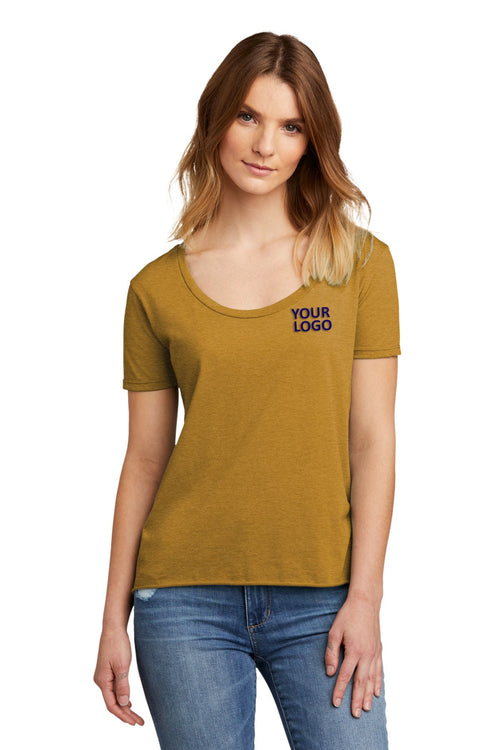 Next Level Women's Festival Cali Crop Custom Tee's, White