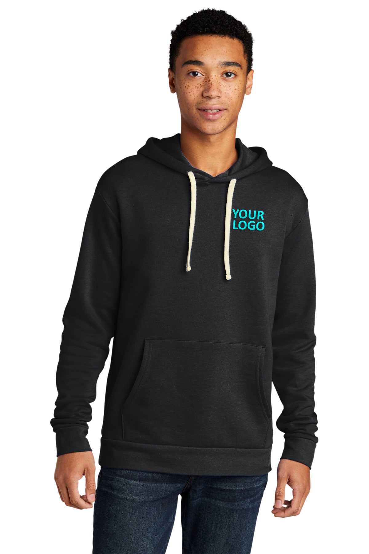 custom sweatshirts with logo Next Level Graphite Black NL9303