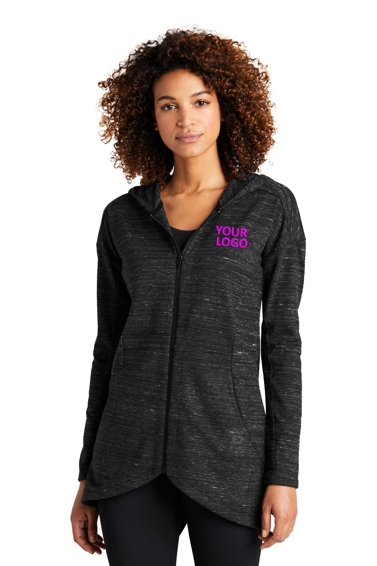 OGIO Blacktop Heather LOG823 business sweatshirts with logo