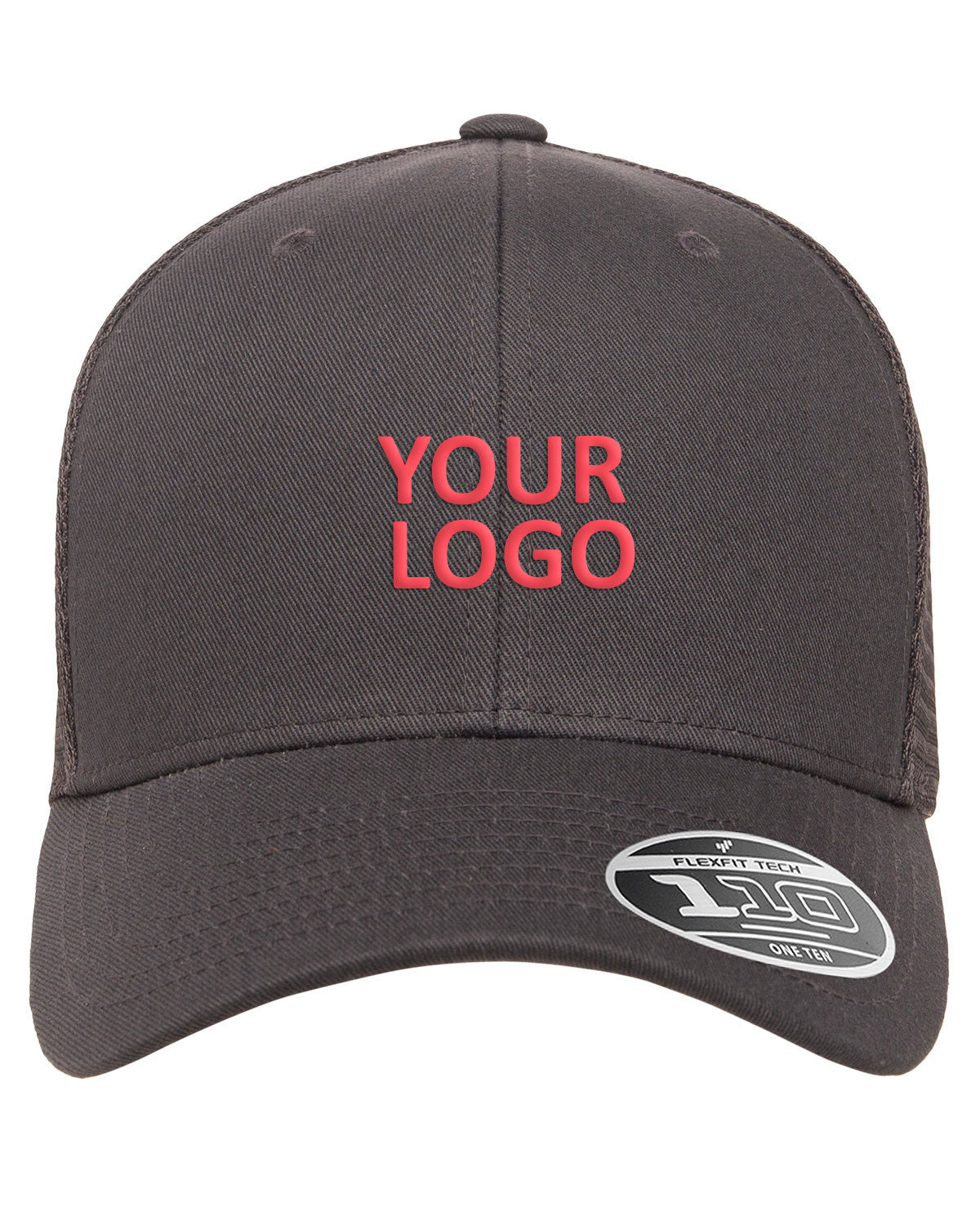Flexfit Adult 110 Mesh Cap Charcoal