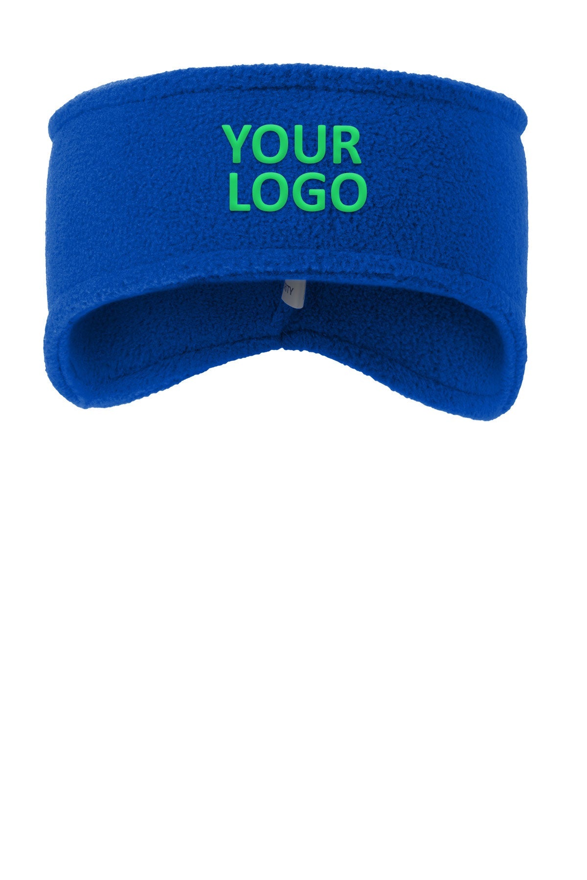 Port Authority R-Tek Stretch Fleece Customized Headbands, Royal