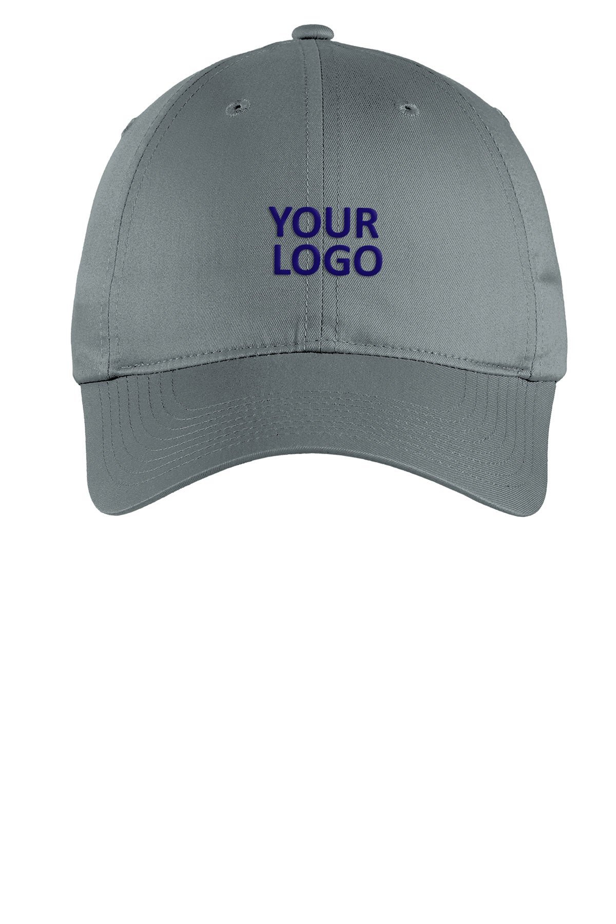 Nike Unstructured Twill Custom Caps, Dark Grey