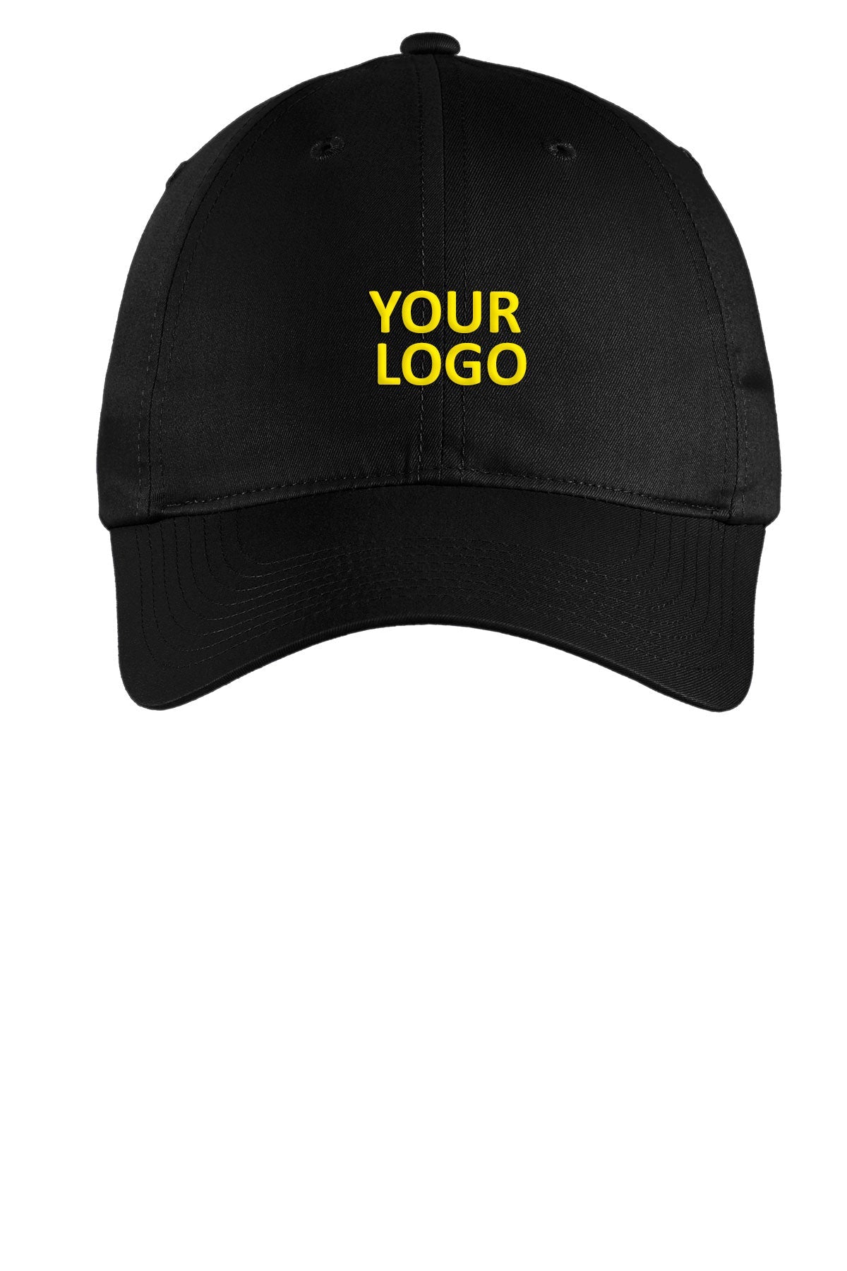 nike unstructured twill cap NKFB6449 deep black