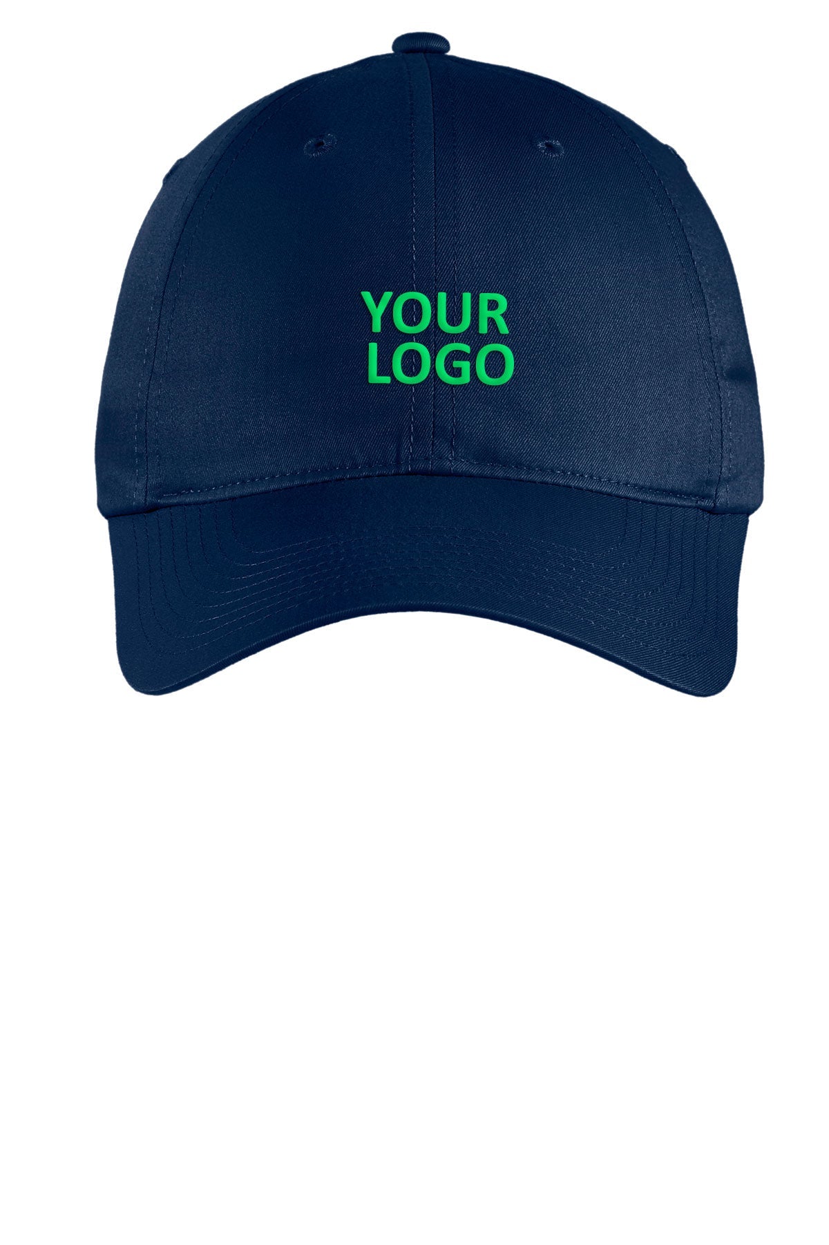 Nike Unstructured Twill Custom Caps, Deep Navy
