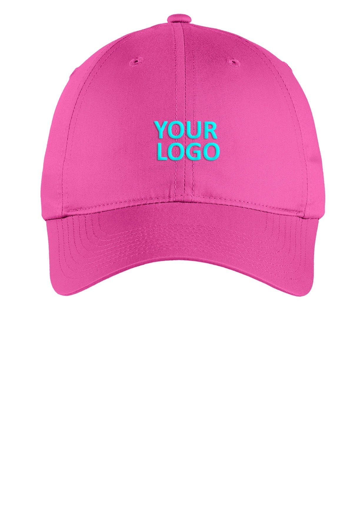 nike unstructured twill cap NKFB6449 fusion pink