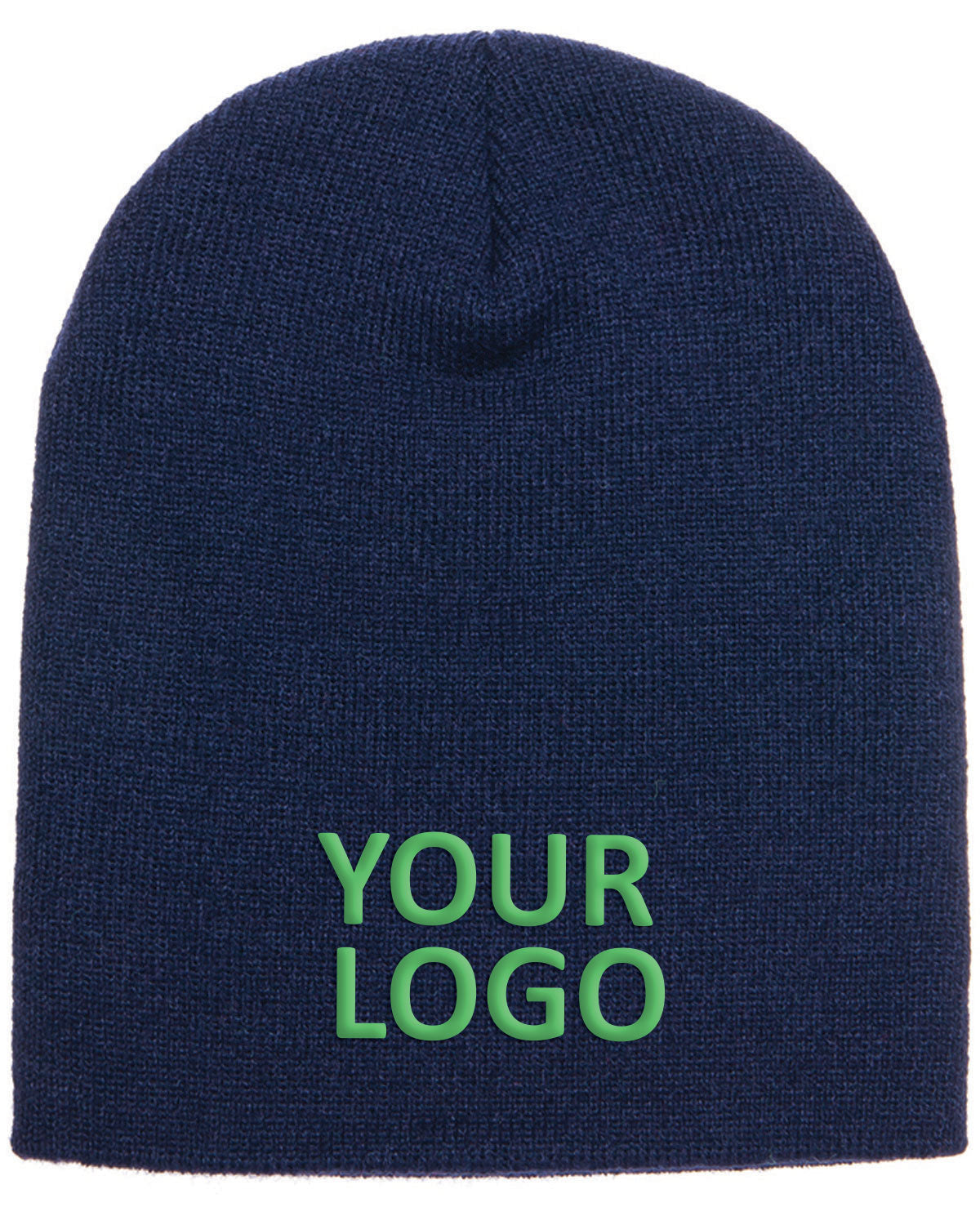 Yupoong Classic Custom Beanies, Navy