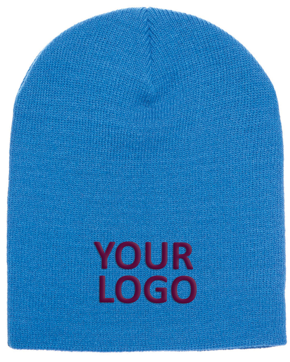 Yupoong Adult Knit Beanie 1500 CAROLINA BLUE