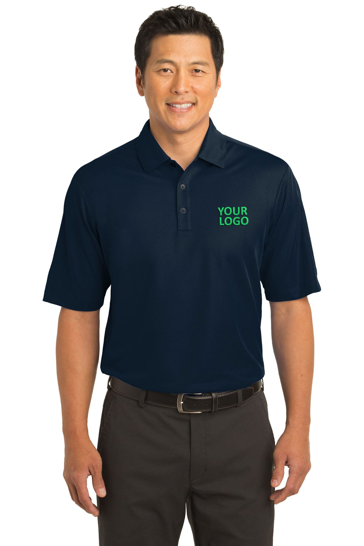 Nike Tech Sport Dri-FIT Customized Polos, Navy