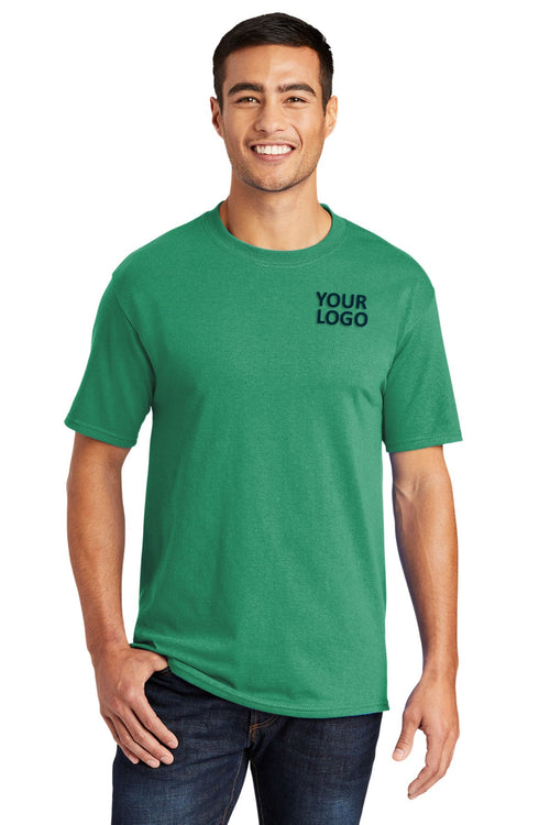Port & Company Long Sleeve Customized Core Blend Tee's, Kelly