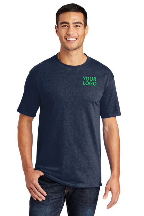 Port & Company Ladies Branded Core Blend Tee's, Navy [Fooda]