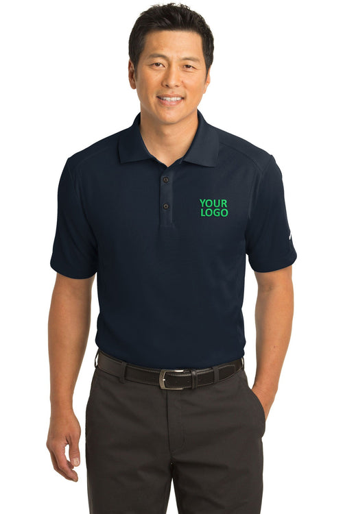 Nike Ladies Dri-FIT Classic Custom Polos, Midnight Navy