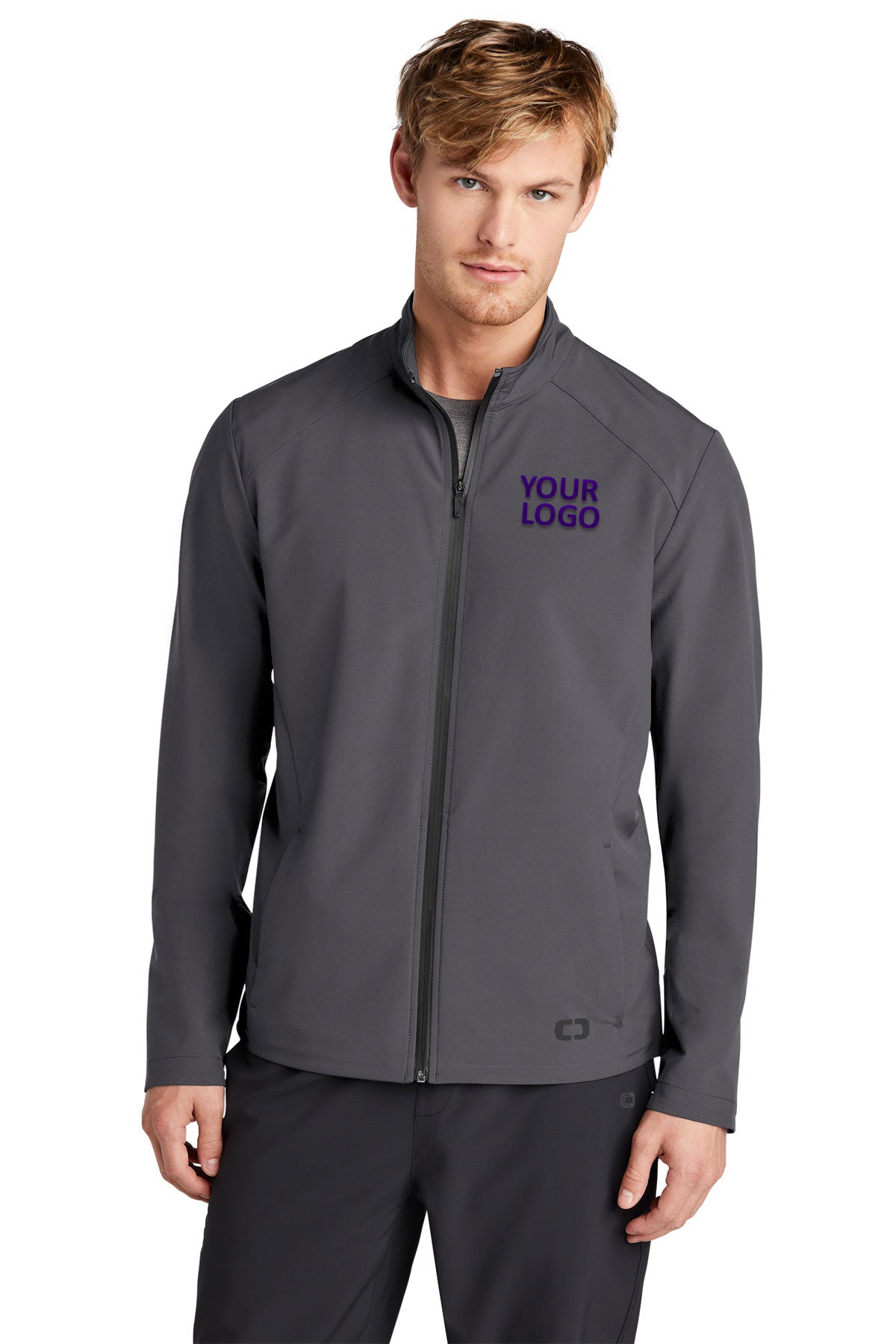 OGIO Tarmac Grey OG706 custom dri fit sweatshirts