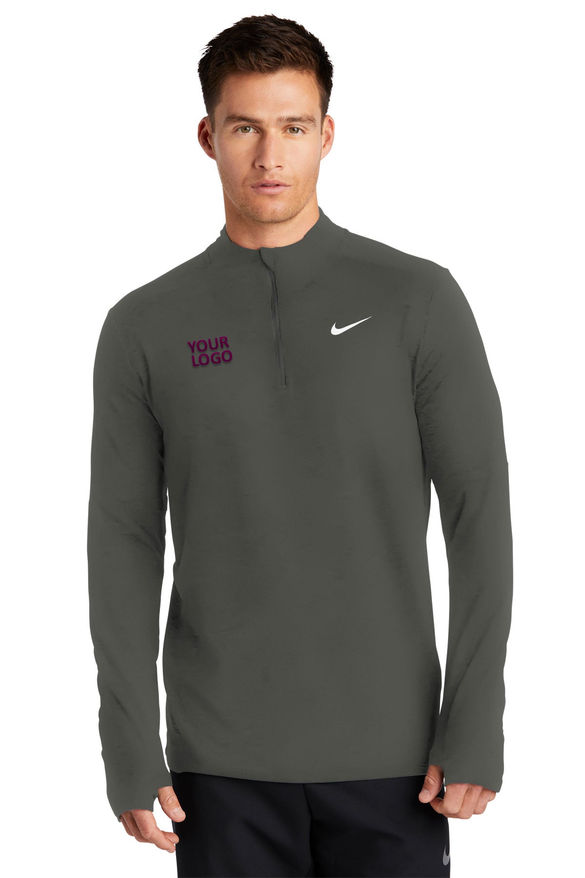 Nike Anthracite NKDH4949 custom embroidered sweatshirts