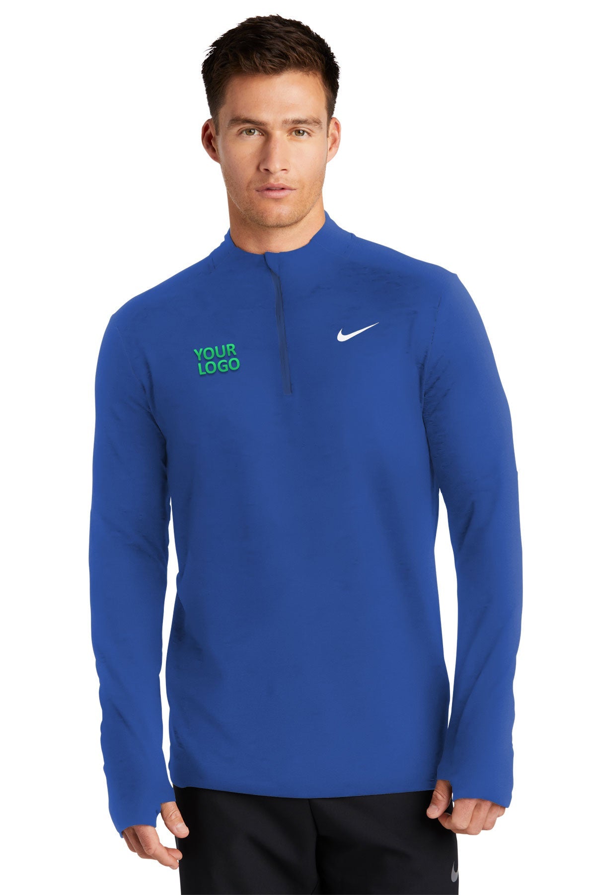 Nike Royal NKDH4949 sweatshirts with logos