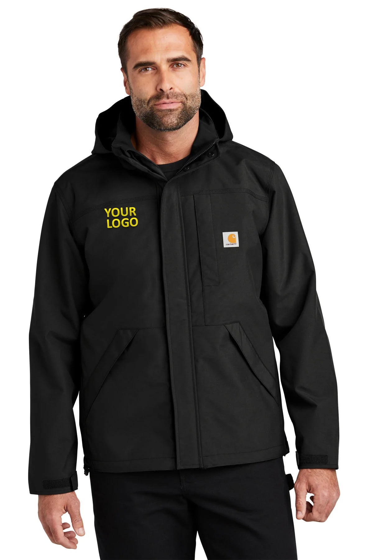 Carhartt Shoreline Branded Jackets, Black [Benjamin and Company]