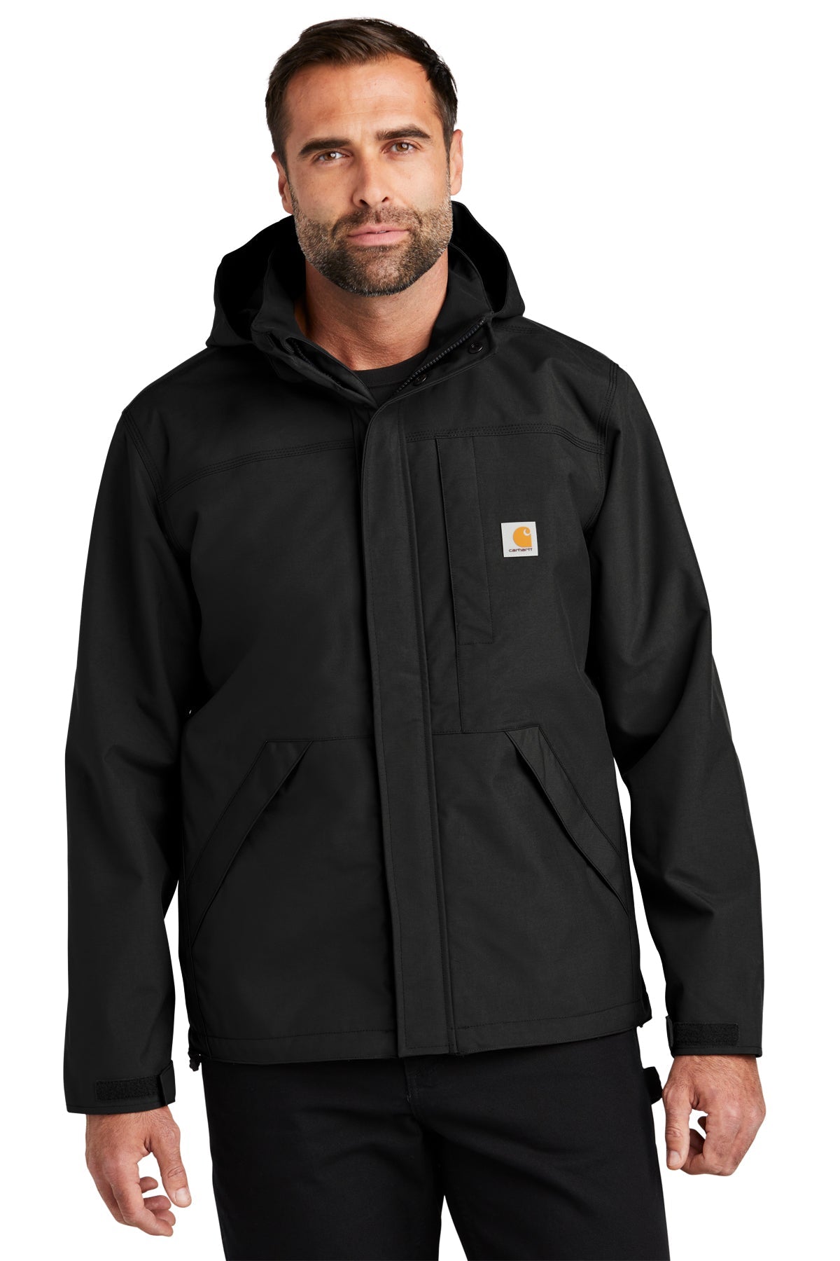 Carhartt Shoreline Branded Jackets, Black [Benjamin and Company]