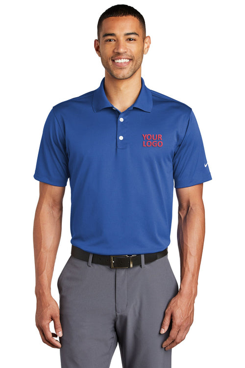Nike Ladies Tech Basic Dri-FIT Custom Polos, Varsity Royal