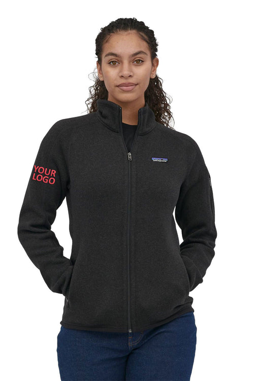 Patagonia Mens Better Sweater Custom Fleece Jackets, Black