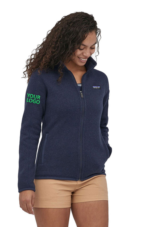 Patagonia Mens Better Sweater Custom Fleece Jackets, New Navy