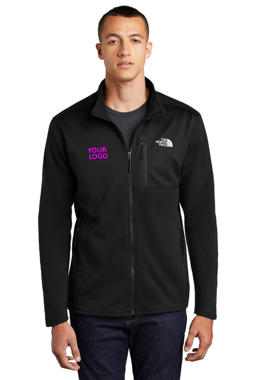 North Face Ladies Skyline Full-Zip Fleece Jacket Black