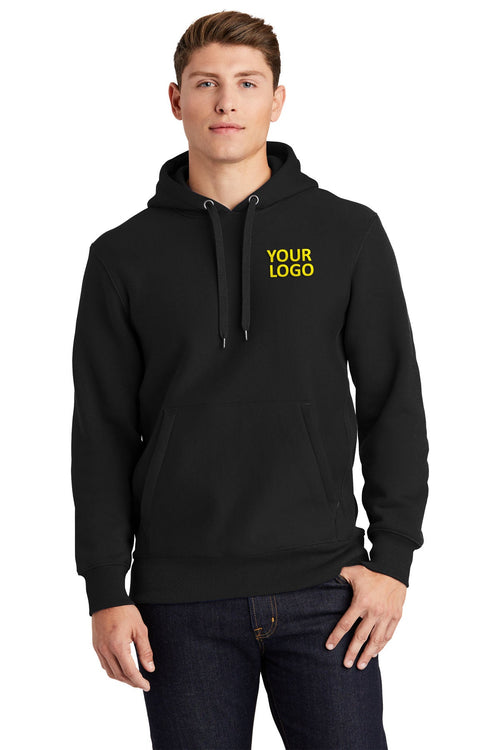 Sport-Tek Super Heavyweight 1/4-Zip Customized Pullover Sweatshirts, Black
