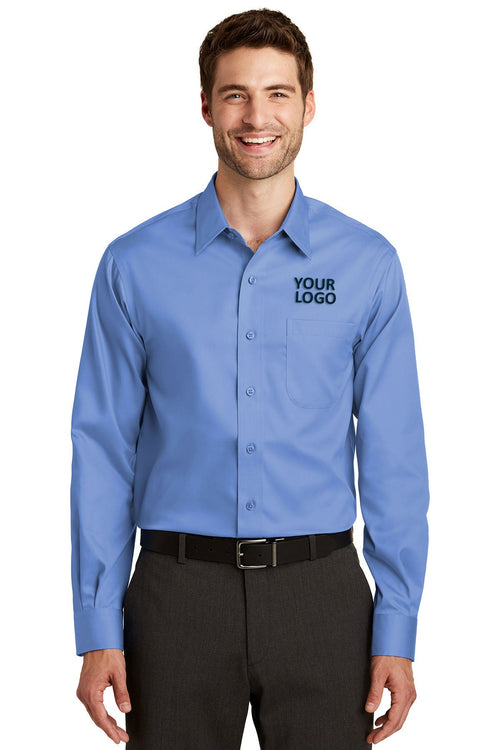 Port Authority Ladies Non-Iron Custom Twill Shirts, Ultramarine Blue